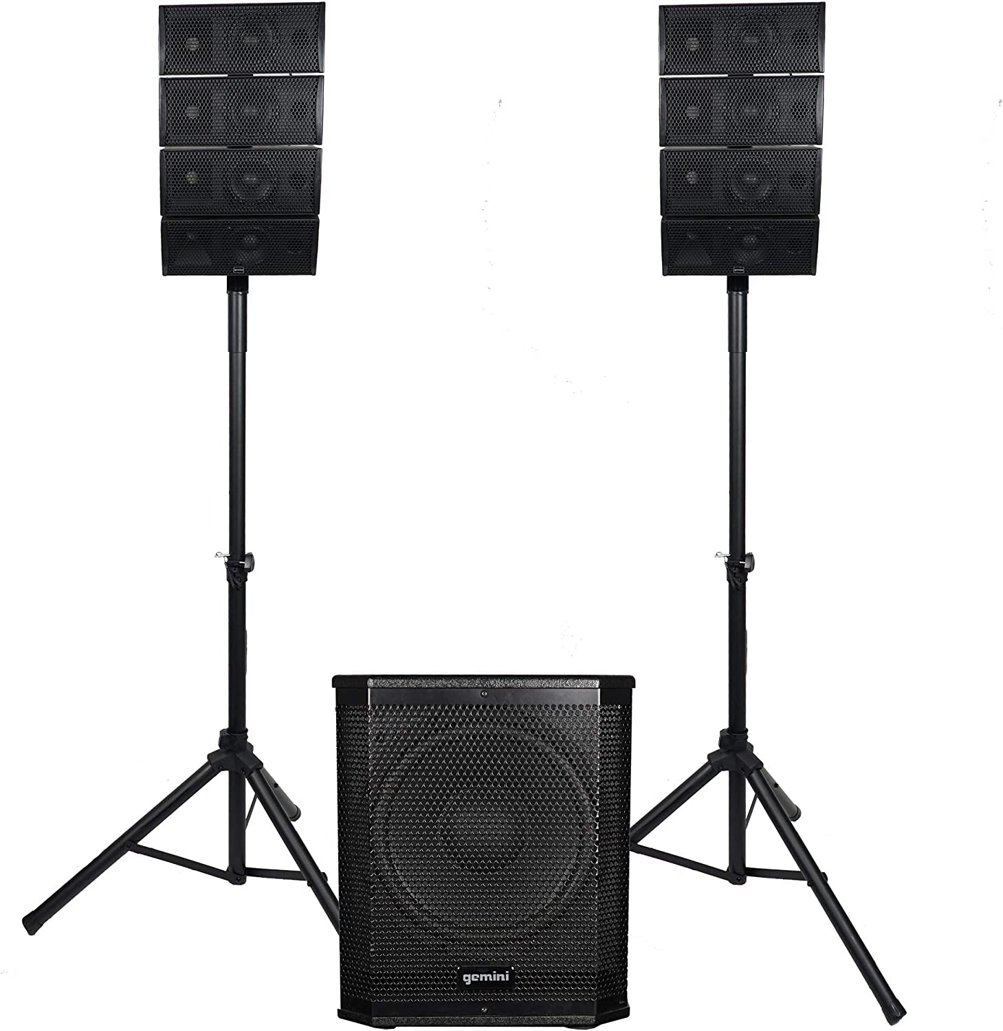 Sistema Gemini Sound Professional Audio LRX-448 Bluetooth Line Array